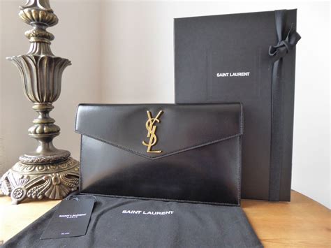 ysl black pleat pouch|Saint Laurent Official Online Store .